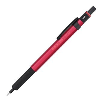 Rotring 2164107 Silgili Metal Metalik Kırmızı 0.5 mm Uçlu Versatil Kalem