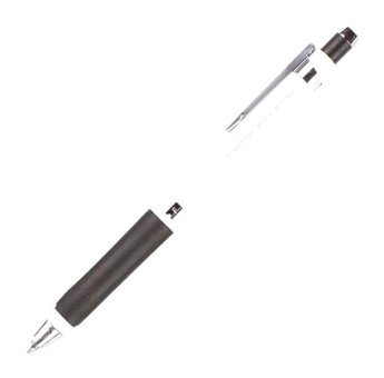 Bigpoint 960-0107 Silgili Plastik Metalik Beyaz 0.7 mm Uçlu Versatil Kalem