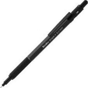 Scrikss Graph X Silgili Metal Metalik Gri 0.5 mm Uçlu Versatil Kalem