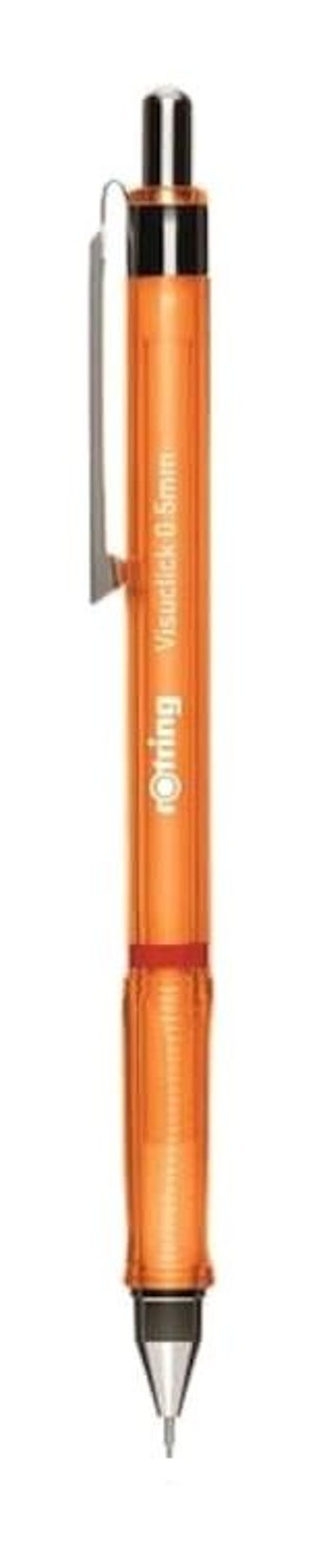 Rotring Visuclick Silgili Plastik Neon Turuncu 0.5 mm Uçlu Versatil Kalem
