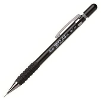 Pentel A317-A Silgili Plastik Metalik Siyah 0.7 mm Uçlu Versatil Kalem