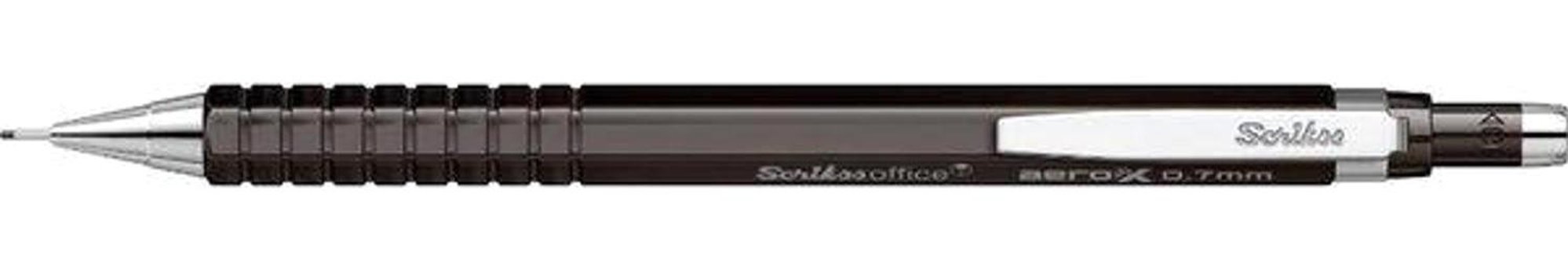 Scrikss Office Aero-X Silgili Metal Metalik Siyah 0.7 mm Uçlu Versatil Kalem