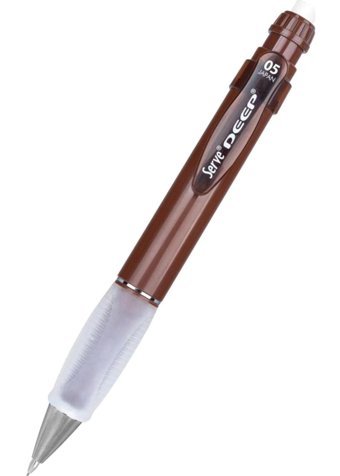 Serve Deep Silgili Plastik Metalik Kahverengi 0.5 mm Uçlu Versatil Kalem