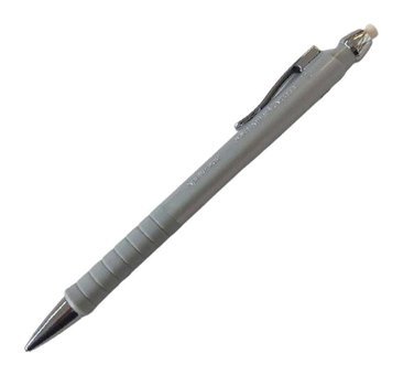 Faber-Castell Apollo Silgili Plastik Metalik Gri 0.7 mm Uçlu Versatil Kalem