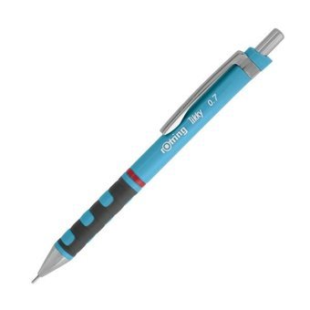 Rotring Tikky Silgili Slikon Neon Mavi 0.7 mm Uçlu Versatil Kalem