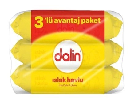 Dalin 56 Yaprak 6'lı Paket Islak Mendil