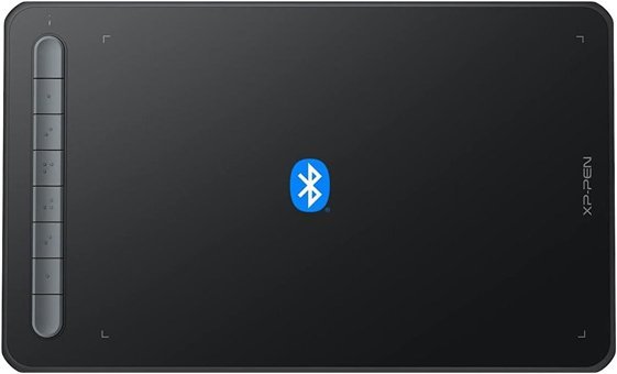 Xp Pen Deco MW 9.4 inç Ekranlı Bluetoothlu Kalemli Kablosuz Grafik Tablet Siyah