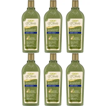 Dalan Doğal Zeytinyağlı Kepek Karşıtı Besleyici Şampuan 6x400 ml