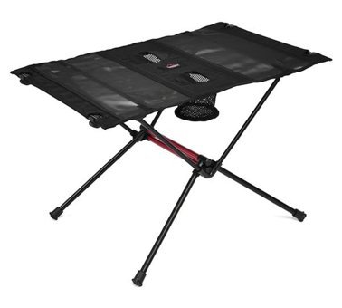GZZ 60x60 cm Kare Plastik Katlanır Kamp Masası Beyaz