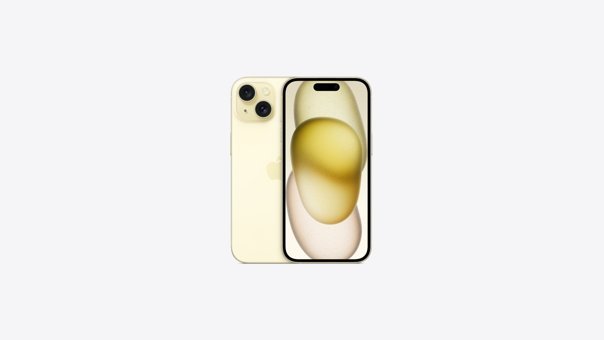 Apple iPhone 15 256 Gb Hafıza 6.1 İnç 48 MP Çift Hatlı Oled Ekran Ios 17 Akıllı Cep Telefonu Sarı