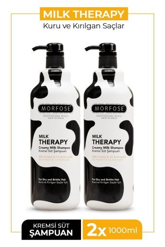 Morfose Milk Therapy Şampuan 2x1000 ml