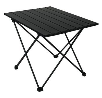 Argeus 4 Kişilik Rest 52x52 cm Tabureli Çantalı Kare Ahşap-Metal Katlanır Kamp Masası Kırmızı