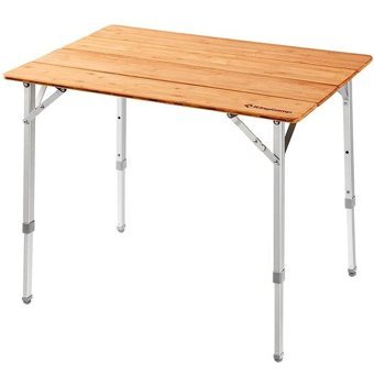 Argeus 54001 73x54 cm Çantalı Dikdörtgen Alüminyum Katlanır Kamp Masası Yeşil