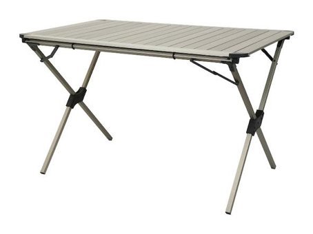 Birayse 50x30 cm Kare Ahşap Katlanır Kamp Masası Kahverengi