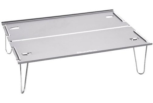 Argeus 4 Kişilik Rock 52x52 cm Tabureli Çantalı Kare Ahşap-Metal Katlanır Kamp Masası Kahverengi-Camel