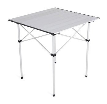 Argeus 54022 73x62 cm Çantalı Dikdörtgen Ahşap Katlanır Kamp Masası Kahverengi