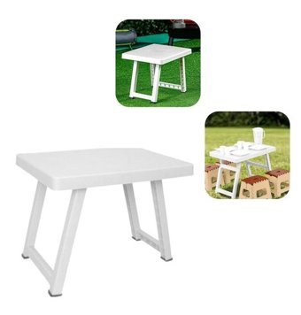 Cbtx Global 39.5x34 cm Çantalı Kare Alüminyum Katlanır Kamp Masası Yeşil