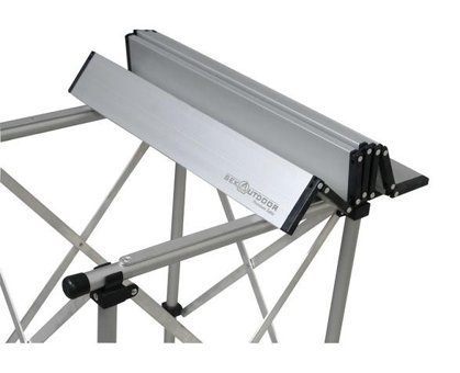 Cbtx Global A460-t00 120x60 cm Çantalı Dikdörtgen Ahşap-Alüminyum Katlanır Kamp Masası Kahverengi