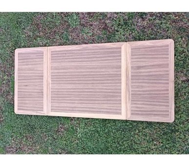 Cbtx Global 56x39 cm Çantalı Kare Alüminyum Katlanır Kamp Masası Yeşil