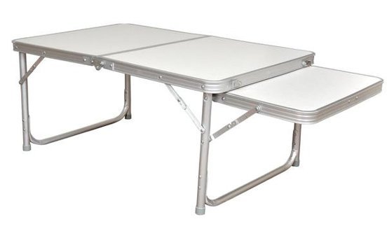 Argeus 4 Kişilik Rock 52x52 cm Tabureli Çantalı Kare Ahşap-Metal Katlanır Kamp Masası Kahverengi-Portakal