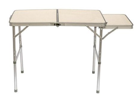 Argeus 4 Kişilik Rock 52x52 cm Tabureli Çantalı Kare Ahşap-Metal Katlanır Kamp Masası Kahverengi-Portakal