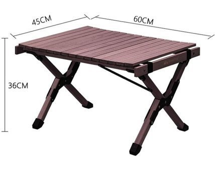Coghlan's 73x55 cm Çantalı Dikdörtgen Kumaş Katlanır Kamp Masası Haki