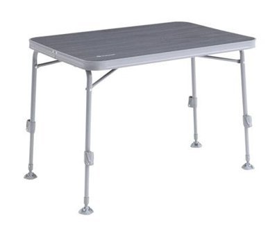 Cbtx Global 37x37 cm Çantalı Yuvarlak Ahşap Katlanır Kamp Masası Kahverengi