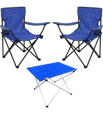 Cbtx Global 8249 56x42 cm Çantalı Kare Alüminyum Katlanır Kamp Masası Kırmızı