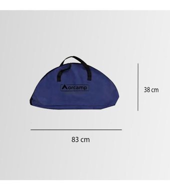 Cbtx Global 258 mmx195 mm Kare Alüminyum Katlanır Kamp Masası Haki