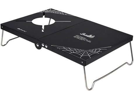 Easy Camp Rennes 110x70 cm Çantalı Dikdörtgen Alüminyum Katlanır Kamp Masası Siyah