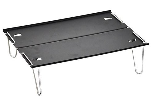 Argeus Rock 52x52 cm Tabureli Çantalı Kare Ahşap-Metal Katlanır Kamp Masası Kahverengi-Haki