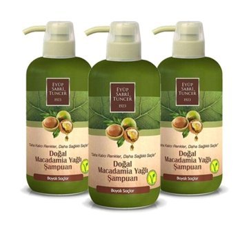 Eyüp Sabri Tuncer Macadamia Yağlı Şampuan 3x600 ml