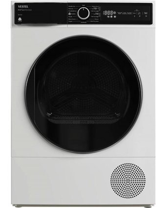 Vestel KMI 97201 9 kg A++ Enerji Sınıfı Isı Pompalı Kurutma Makinesi