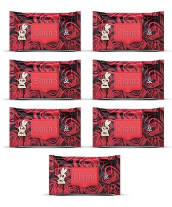 Luckido Red Rose 90 Yaprak 7'li Paket Islak Mendil