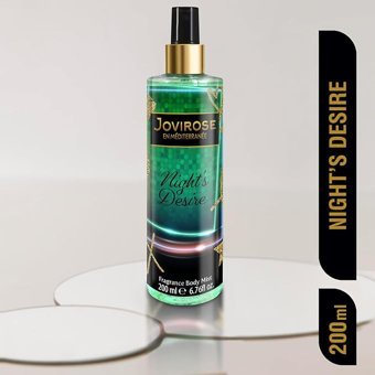 Jovirose Night's Desire Çiçeksi Kadın Vücut Spreyi 200 ml