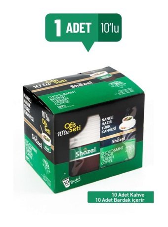 Shazel Naneli Türk Kahvesi 10x12 gr