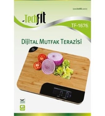 Techfit Tf-1676 Dijital Hassas 15 kg Mutfak Tartısı