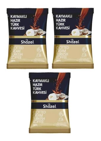 Shazel Kaymaklı Türk Kahvesi 3x100 gr