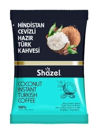 Shazel Hindistan Cevizli Türk Kahvesi 100 gr