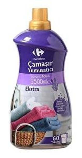 Carrefour Ekstra Lavanta 60 Yıkama Yumuşatıcı 1.5 lt