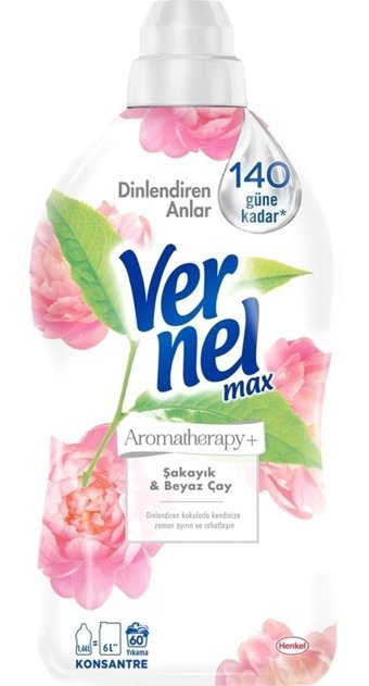 Vernel Max Konsantre Şakayık 60 Yıkama Yumuşatıcı 1.44 lt