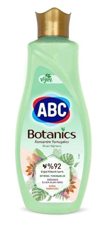 Abc Botanics Konsantre Nisan Yağmuru 60 Yıkama Yumuşatıcı 2x1.44 lt