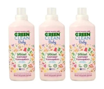 U Green Clean Lavanta 10 Yıkama Yumuşatıcı 3x1 lt