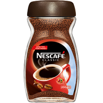 Nestle Nescafe Classic Kavanoz Granül Kahve 200 gr