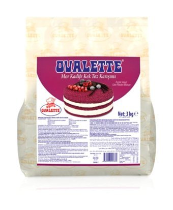 Ovalette Red Velvet Kek Karışımı 3 kg