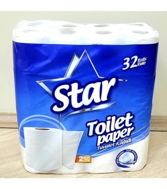 Star 2 Katlı 32'li Tuvalet Kağıdı