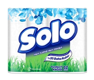 Solo 3 Katlı 32'li Tuvalet Kağıdı