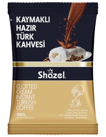 Shazel Kaymaklı Orta Kavrulmuş Türk Kahvesi 4x100 gr