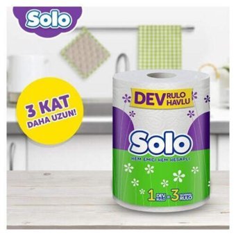 Solo Dev 4 Katlı Rulo Kağıt Havlu