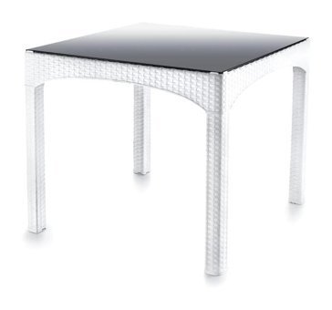 Omnipazar Kare Rattan Bahçe Masası